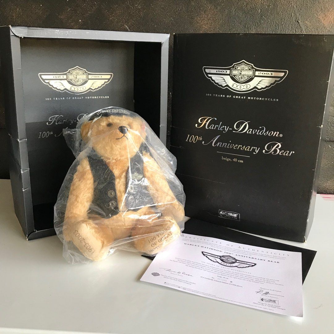 Steiff harley davidson bear store
