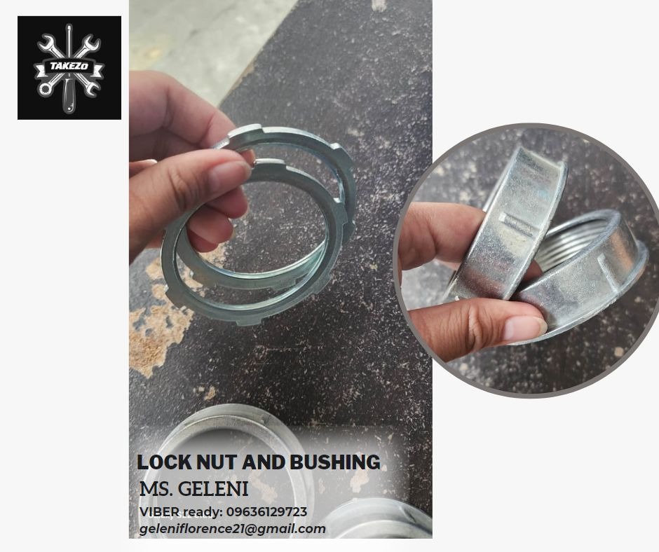 LOCK NUT AND BUSHING on Carousell