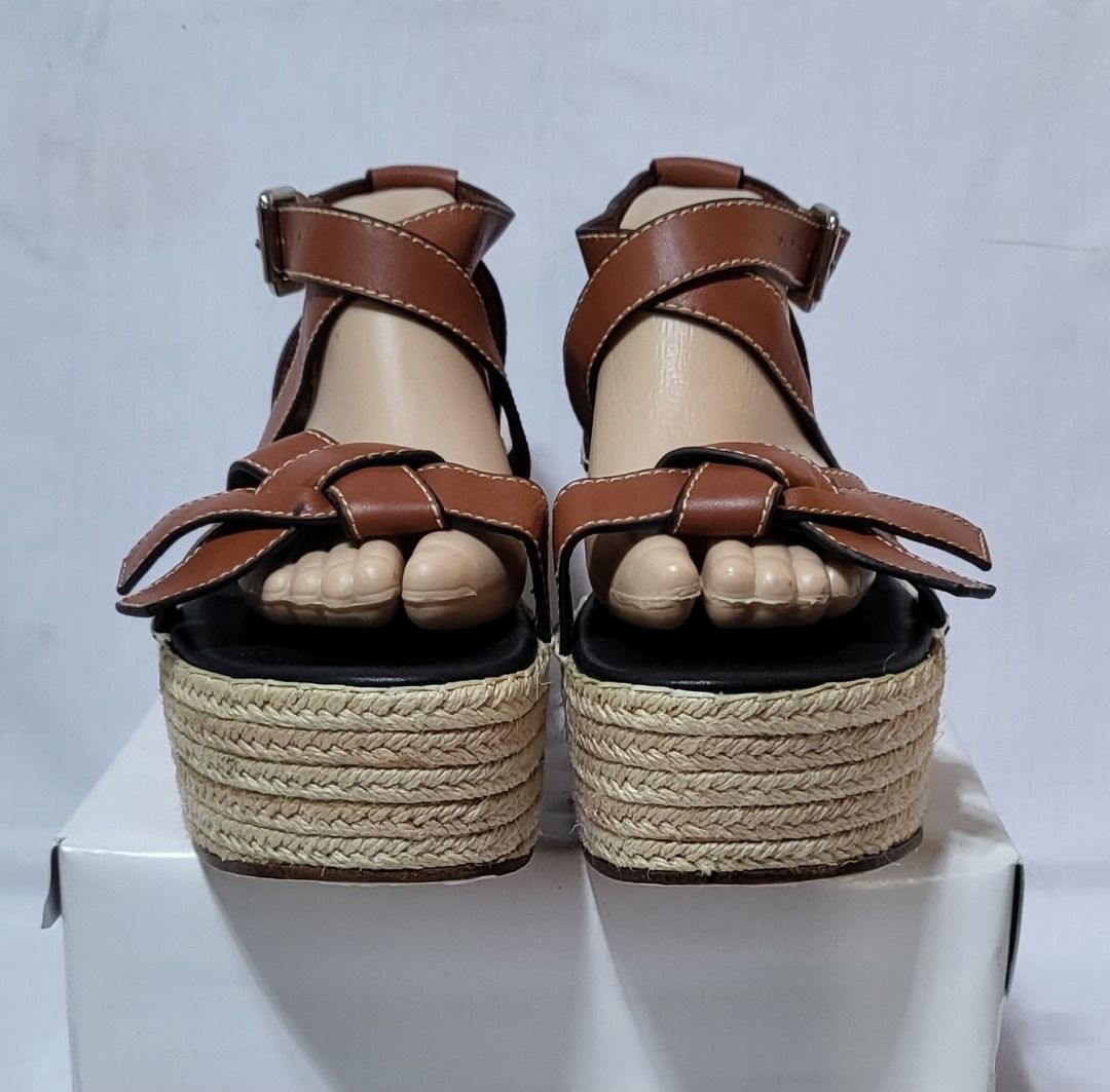 Loewe gate shop wedge sandals