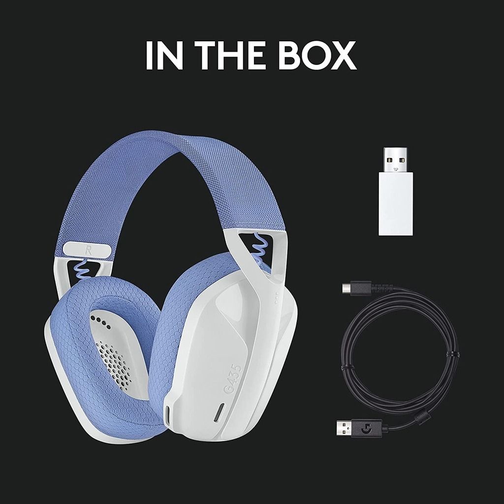 Logitech G435 Lightspeed and Bluetooth Wireless Gaming Headset442186421523589122