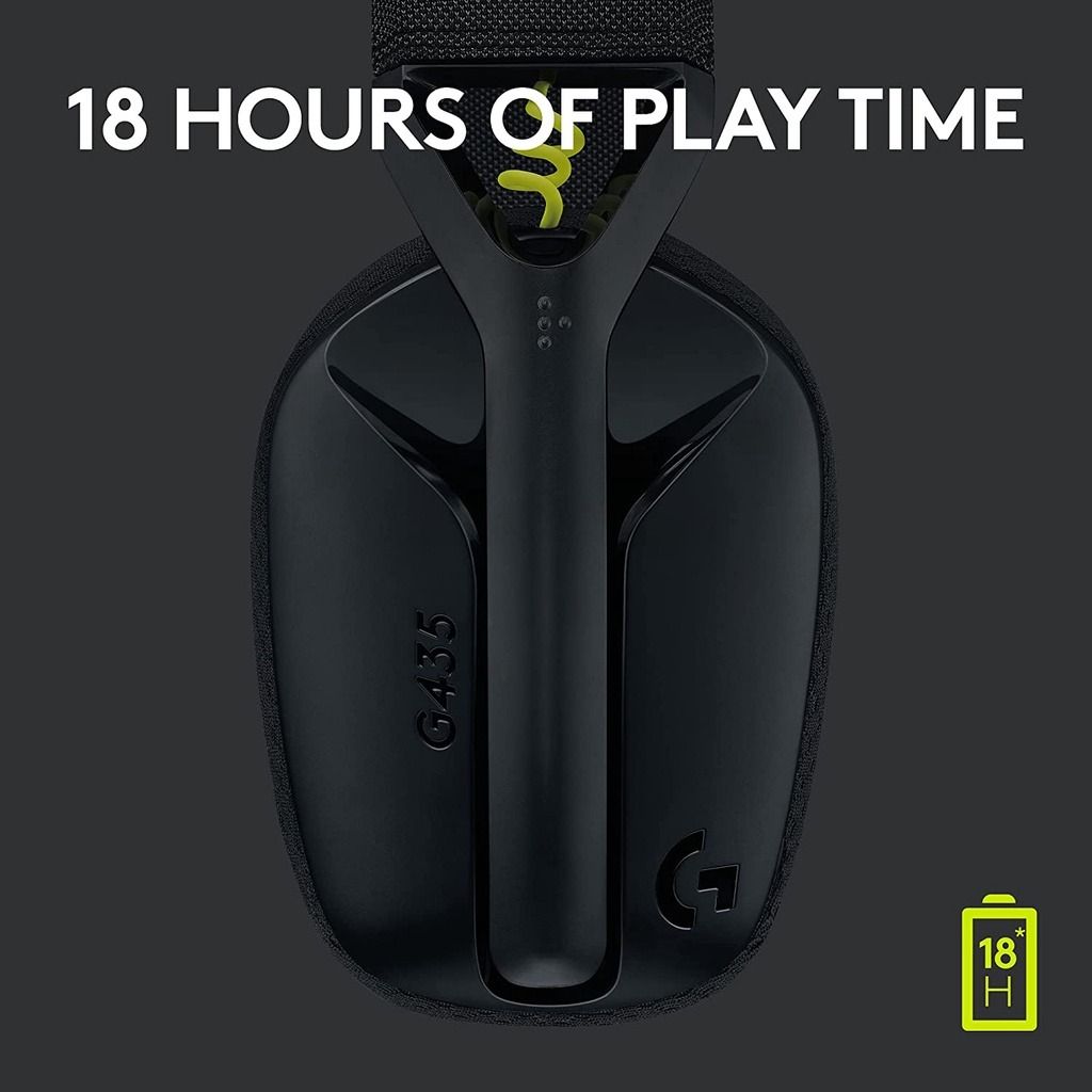 Logitech G435 Lightspeed and Bluetooth Wireless Gaming Headset442186421523589126