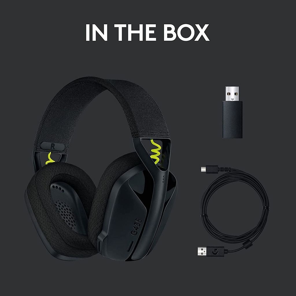 Logitech G435 Lightspeed and Bluetooth Wireless Gaming Headset442186421523589121