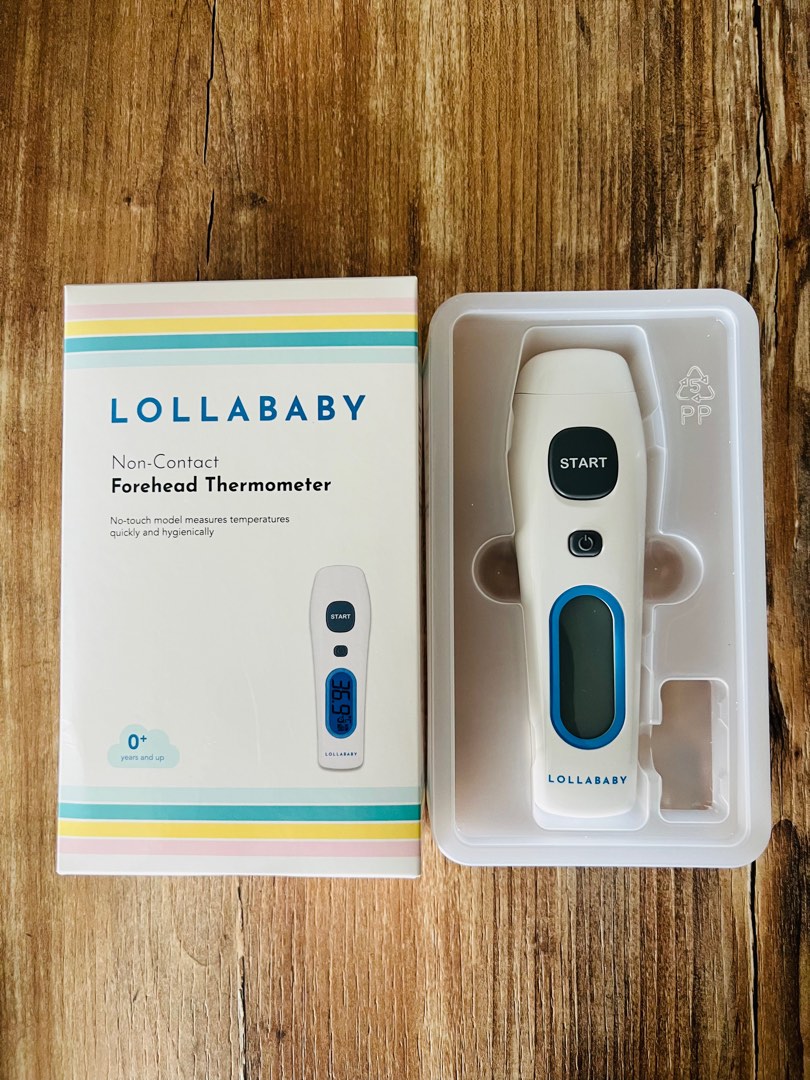 Lollababy Forehead Thermometer, Health & Nutrition, Thermometers on Carousell