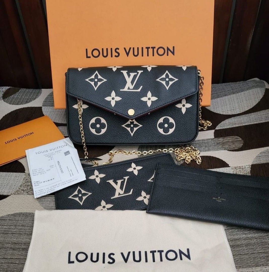 Tas Louis Vuitton with box, Barang Mewah, Tas & Dompet di Carousell