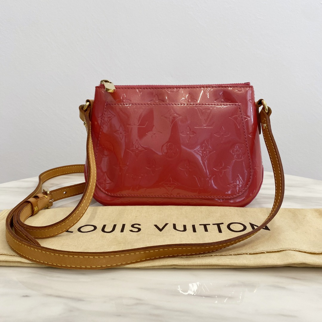 What Goes Around Comes Around Louis Vuitton Pink Vernis Minna Street Bag