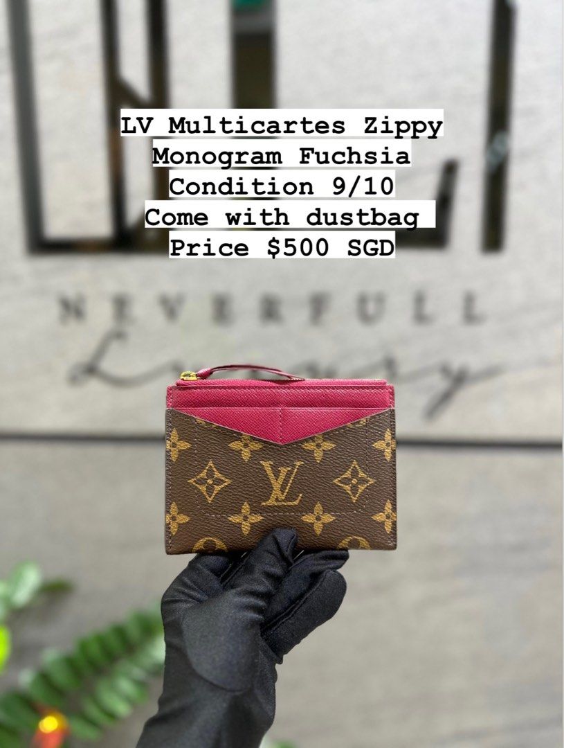 LOUIS VUITTON Monogram Multicartes Zippy Card Holder - More Than