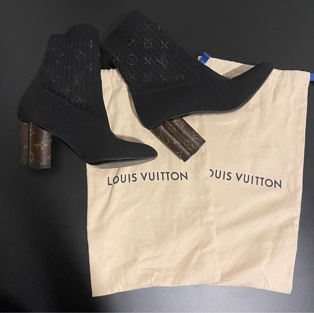 Shop Louis Vuitton MONOGRAM Silhouette ankle boot (1A855A) by