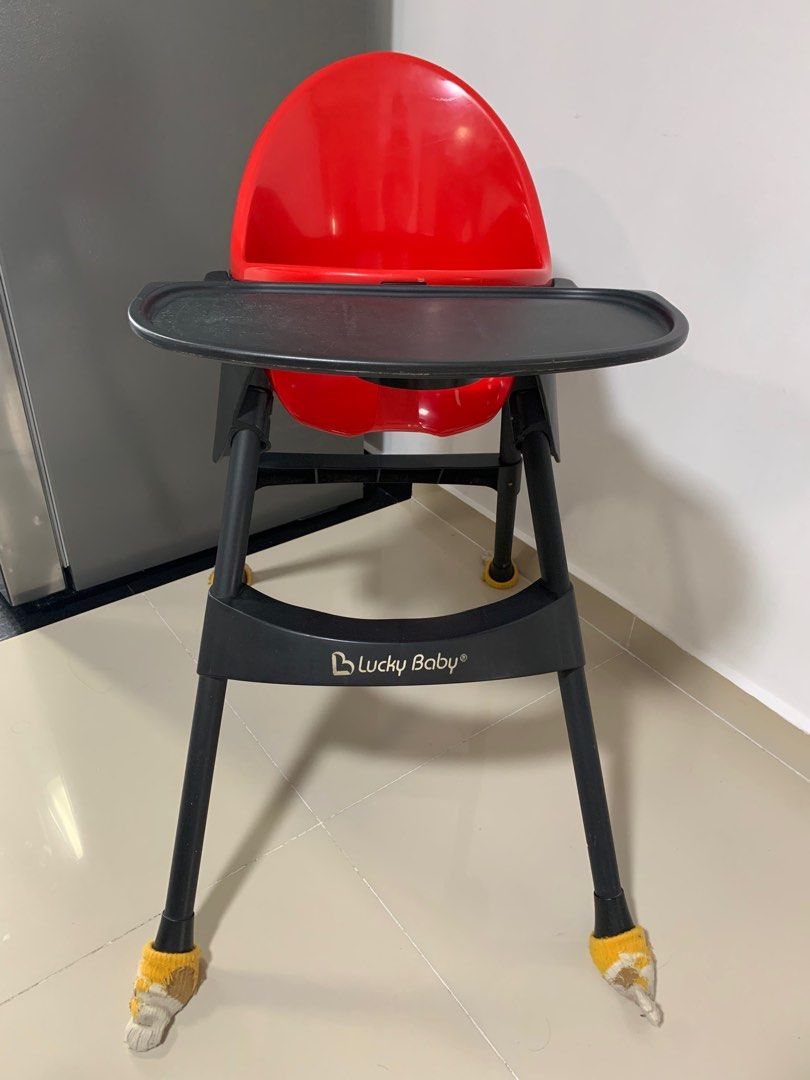 Red baby sales high chair