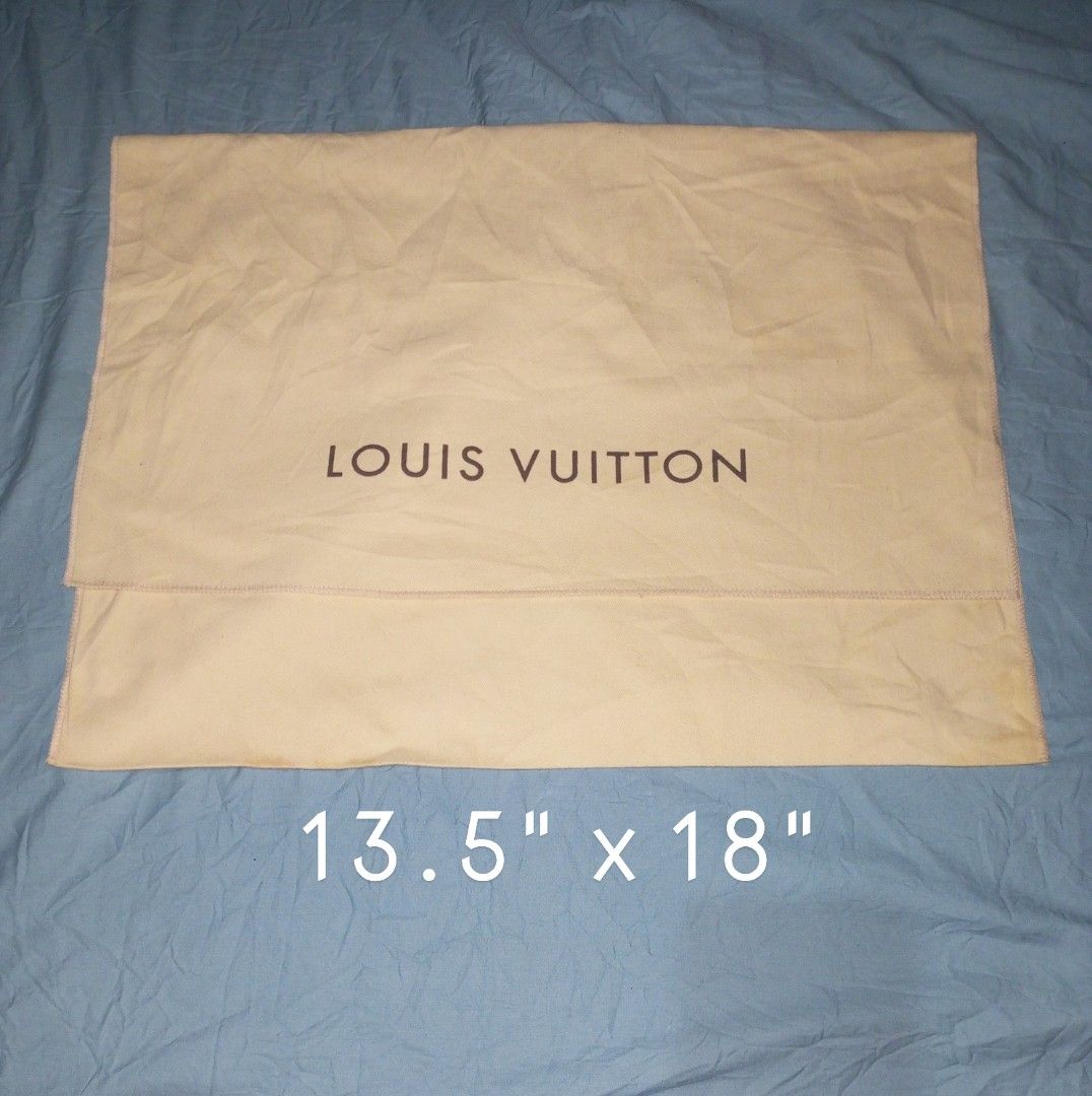 Authentic SET Louis Vuitton LV Paper Bag, Box And Dust Bag, Luxury, Bags &  Wallets on Carousell