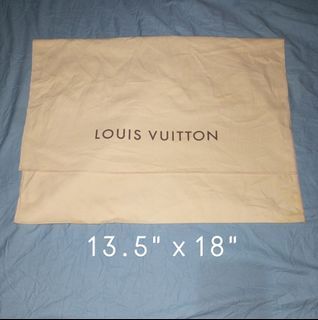 orig LV Louis Vuitton dust bag dustbag