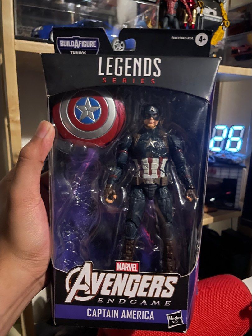 Marvel legends captain top america avengers endgame