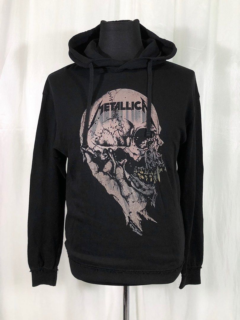 Metallica pushead hoodie cheap