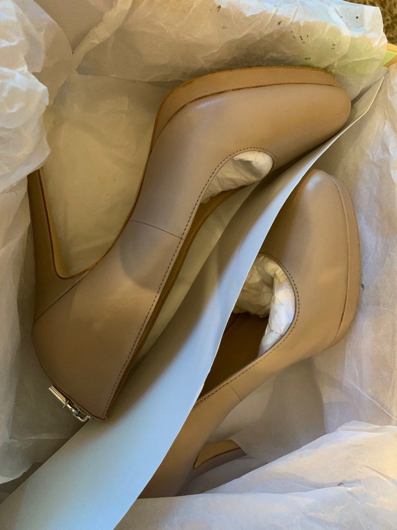 Michael kors nude heels sale