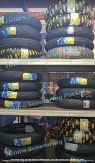 Michelin, Eurogrip, MITAS and Pirelli tyres for Maxi-Scooters