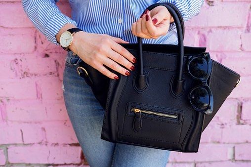 Mini luggage bag longsleeve top