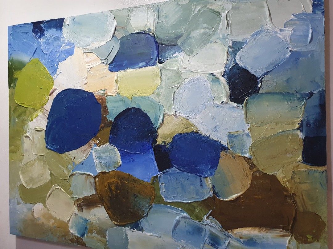 Modern Abstract Painting, Hobbies & Toys, Stationary & Craft, Art