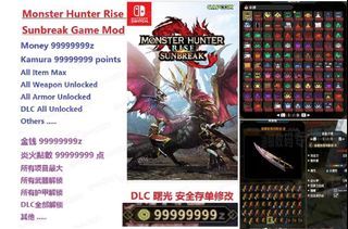 MONSTER HUNTER RISE CHEATS, MONSTER HUNTER RISE, MH RISE CHEATS, MONSTER  HUNTER RISE TRAINER, MONSTER HUNTER RISE MOD, MH RISE CHEATS, MH RISE MOD,  PC GAME, TRAINER, MOD, SAVE EDITOR