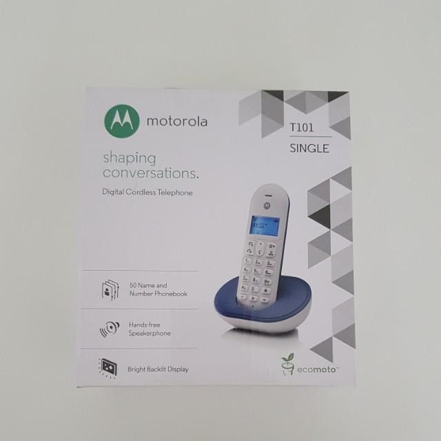 Motorola T101 Cordless Telephone, Computers & Tech, Office & Business