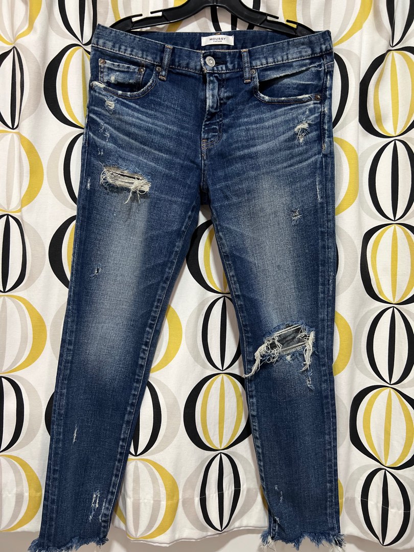 MOUSSY vintage Ridgewood distressed skinny jeans Zara it