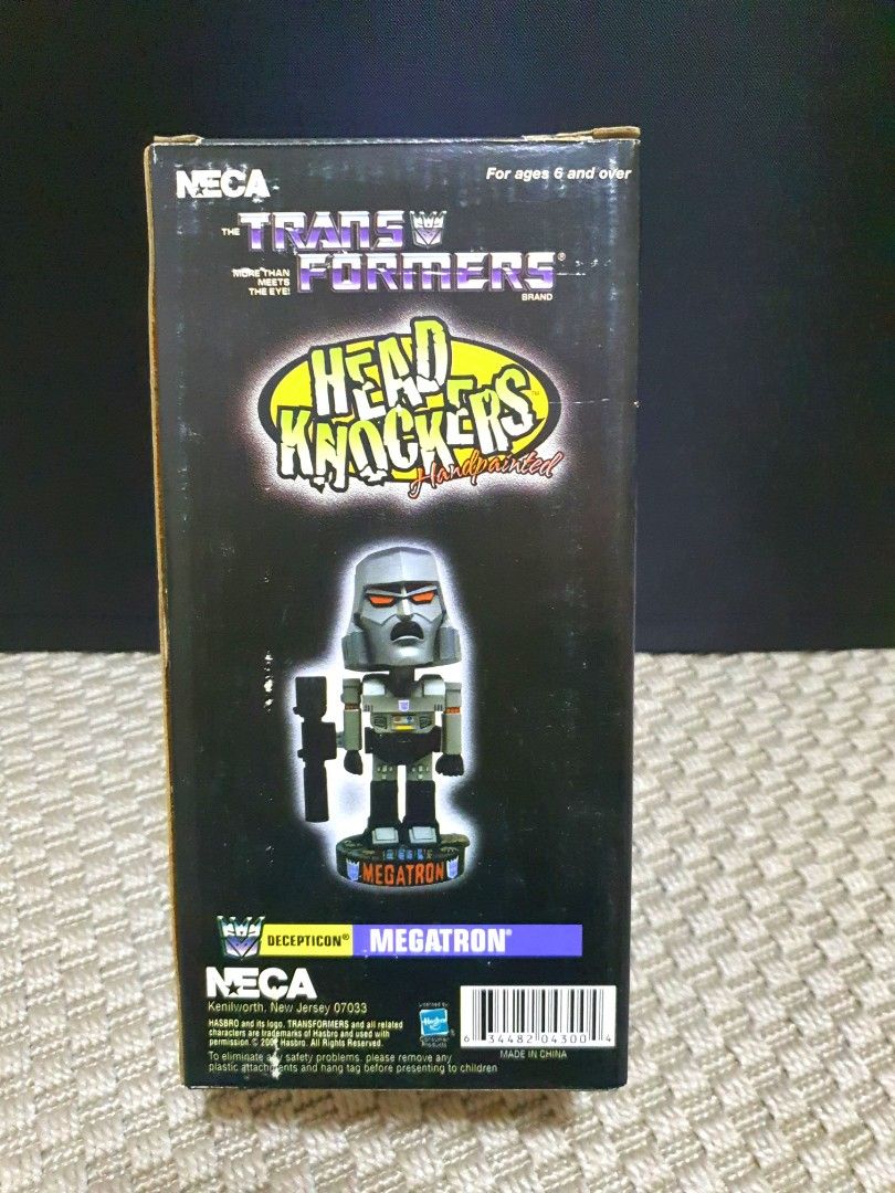 Neca Head Knockers Megatron Transformers Hobbies Toys Toys Games