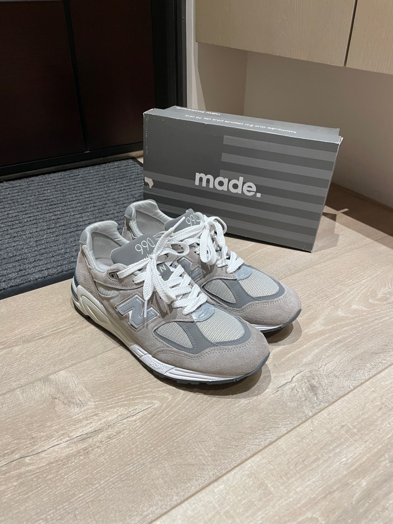 New Balance m990gy2 US9.5 元祖灰990V2 美製紐巴倫經典復古鞋made in