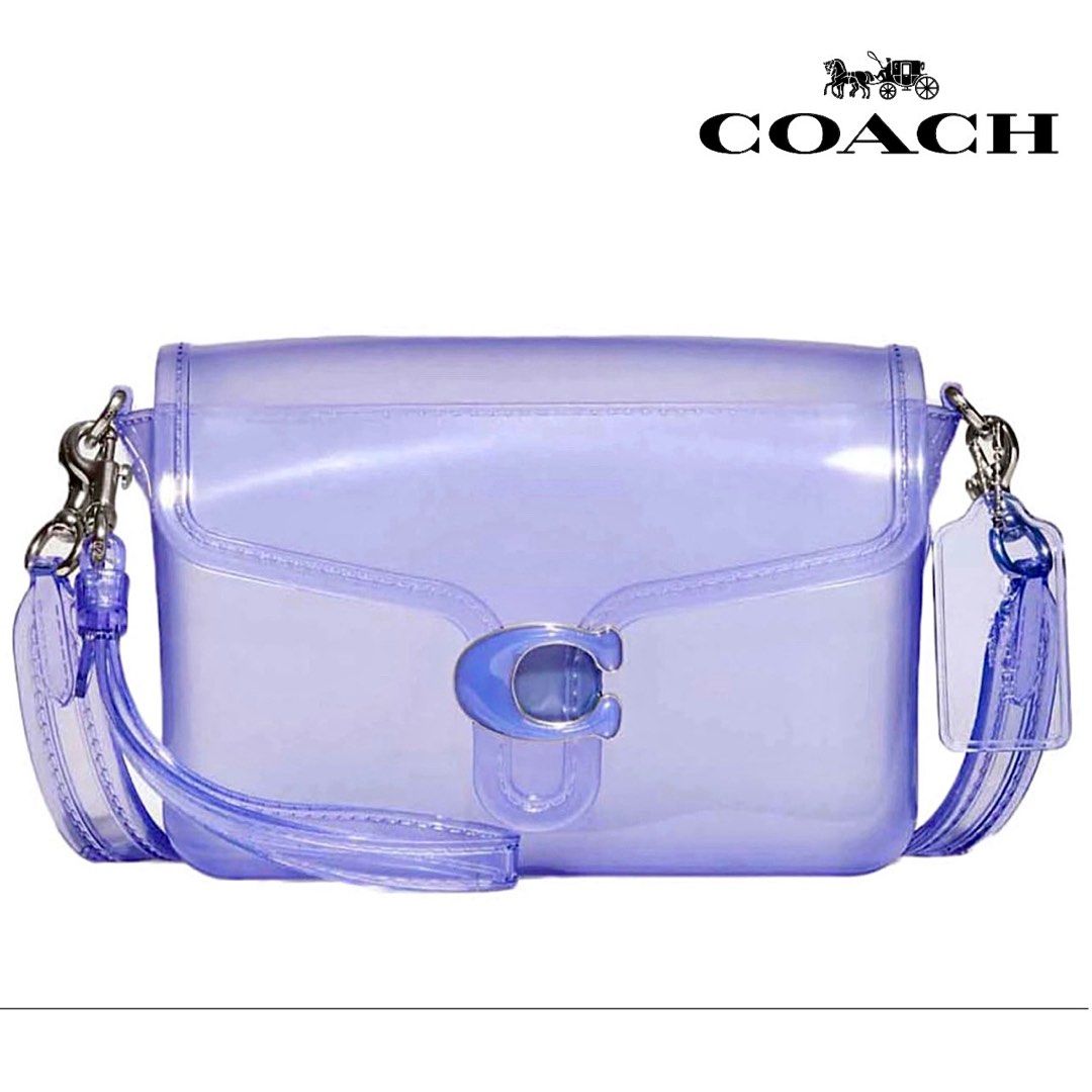 Coach clear on sale crossbody