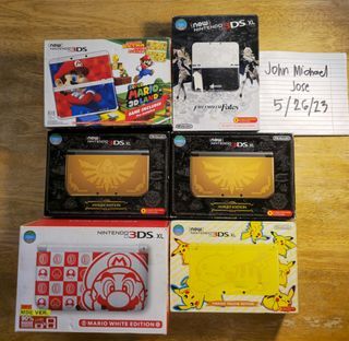 New Nintendo 3DS XL Limited Edition Consoles