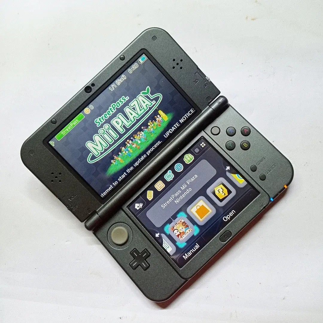 New Nintendo 3DS XL Metallic Black on Carousell