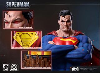 NEW PREORDER‼️ Limit Studio ✖️ Penguin Toys HUSH Superman Life Size Bust. Queen Studios. Prime 1 Studio. Infinity Studio. XM Studios.