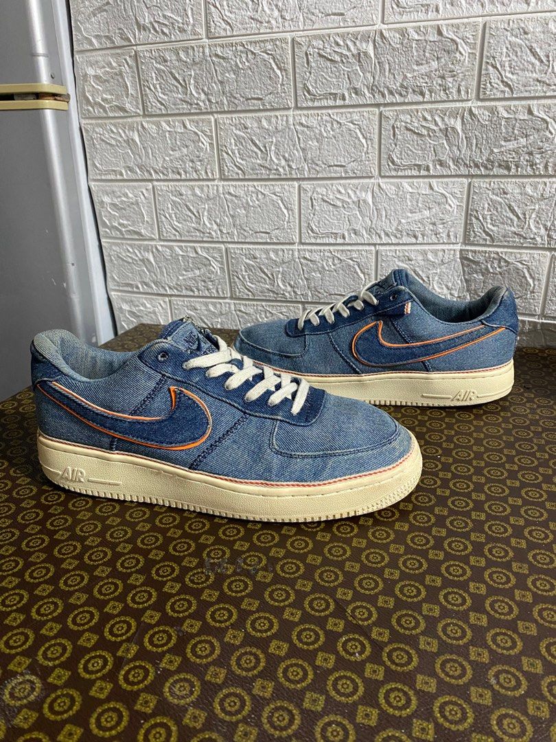 Nike Air Force 1 Low 3x1 Denim Stonewash AF1 Men s Fashion