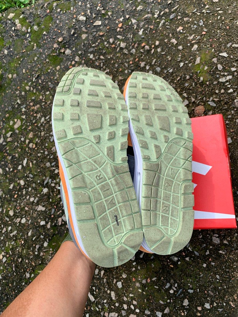 Nike Air Max 1 "Honeydew/Black", Fesyen Pria, Sepatu , Sneakers di