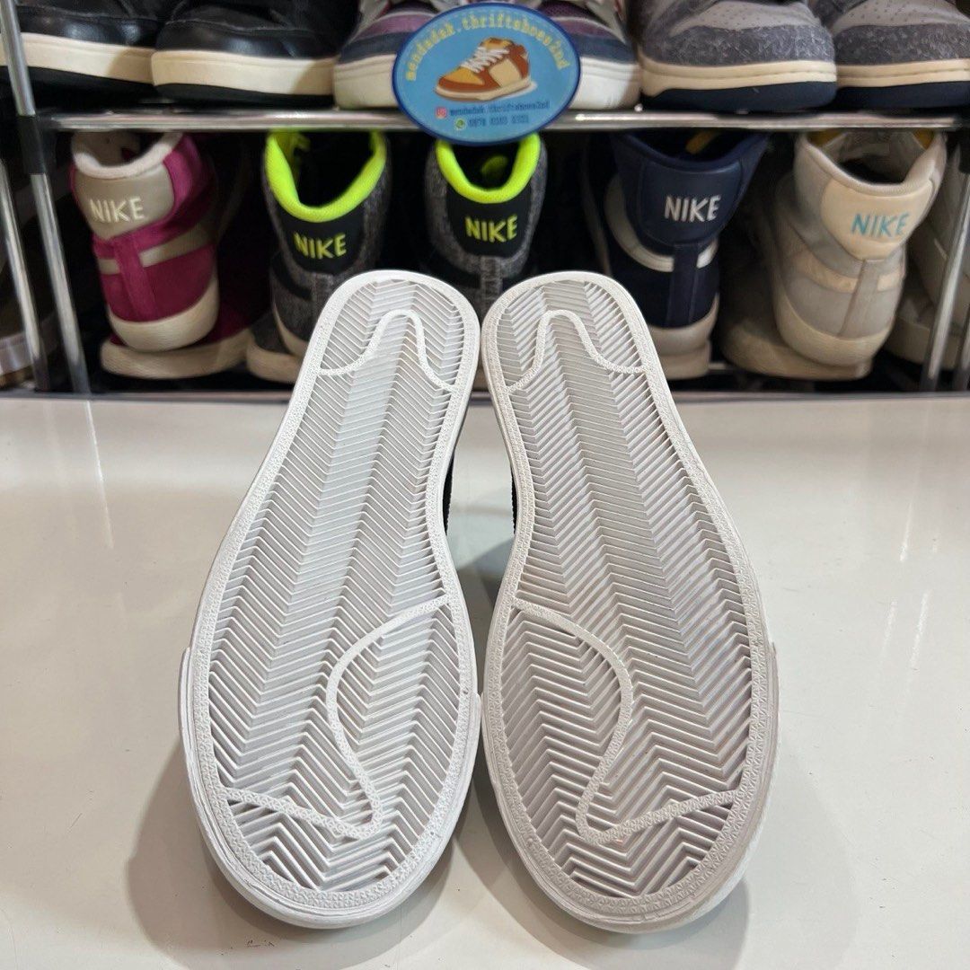 nike blazer low essential sneaker white and black