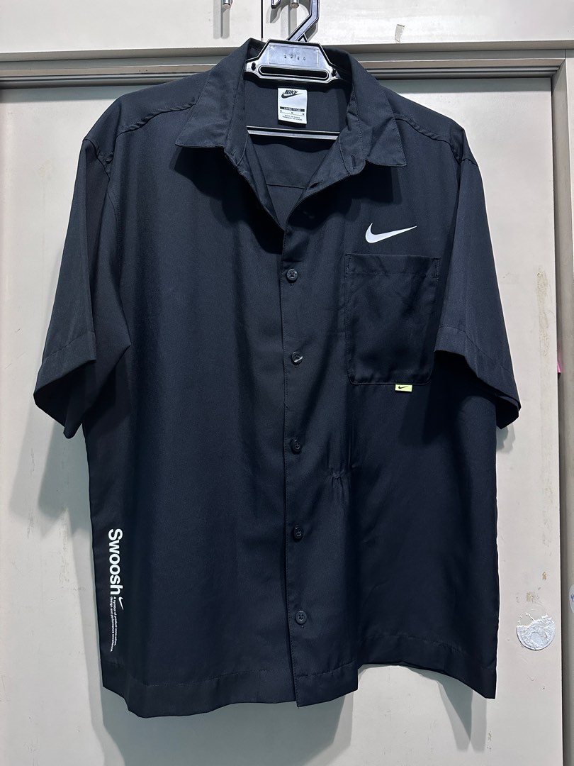 Nike hot sale button shirt