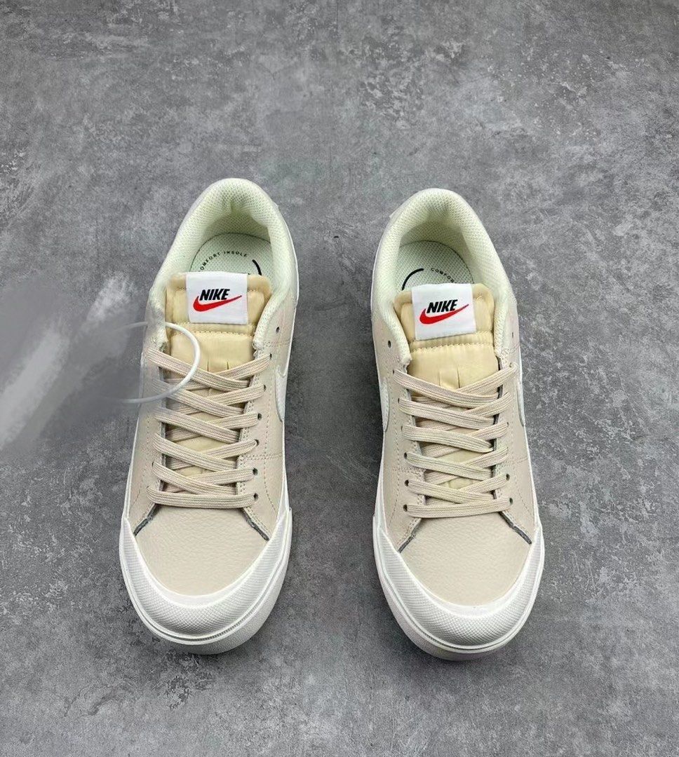 Nike Court Legacy Lift Beige Women s Fashion Footwear Sneakers on