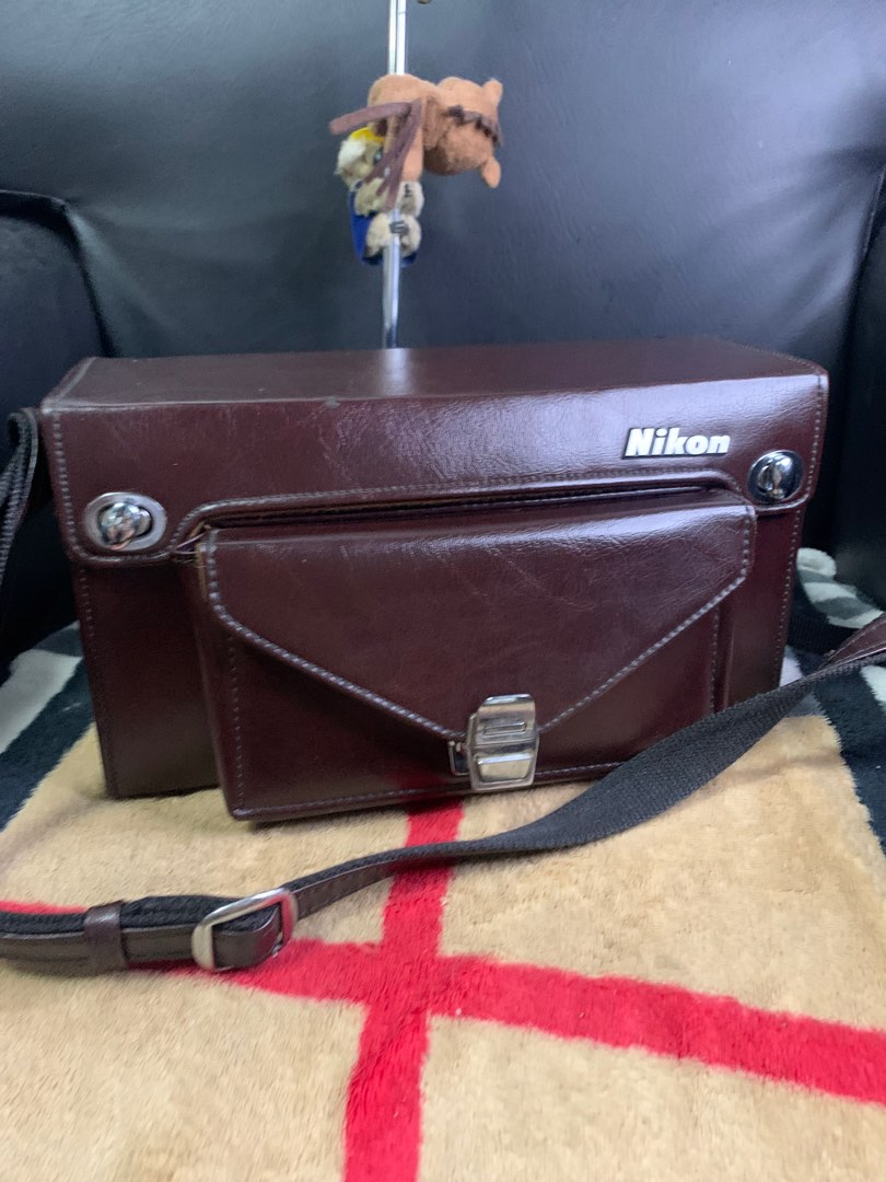 Nikon japan camera bag/box bag, Men's Fashion, Bags, Sling Bags on