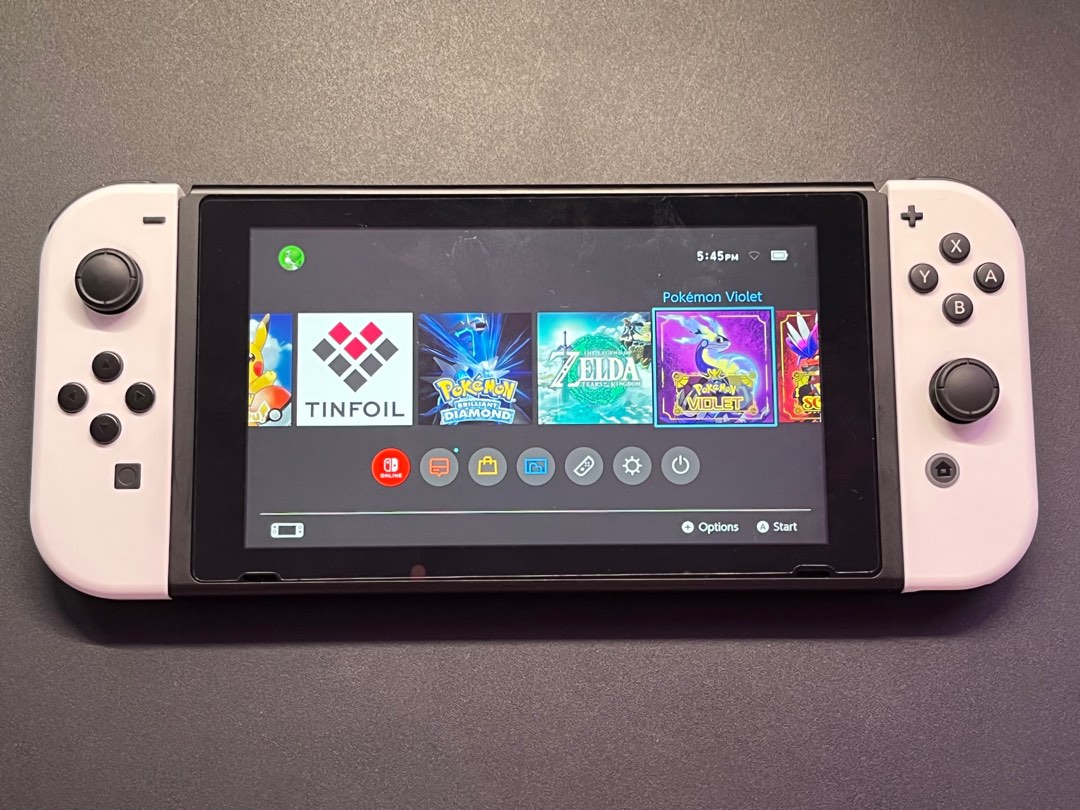 Modded Nintendo Switch Gen 1 128gb MicroSD card Full Accessories