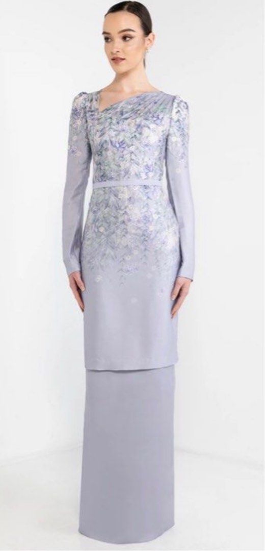Nurita harith jemima purple, Women's Fashion, Muslimah Fashion, Baju ...