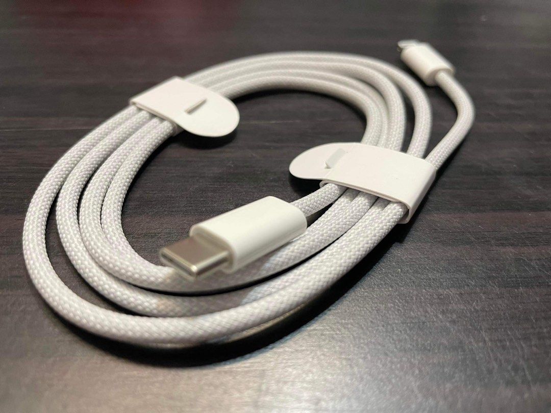 Original Apple Type-C Lightning Cable, Mobile Phones & Gadgets, Mobile ...