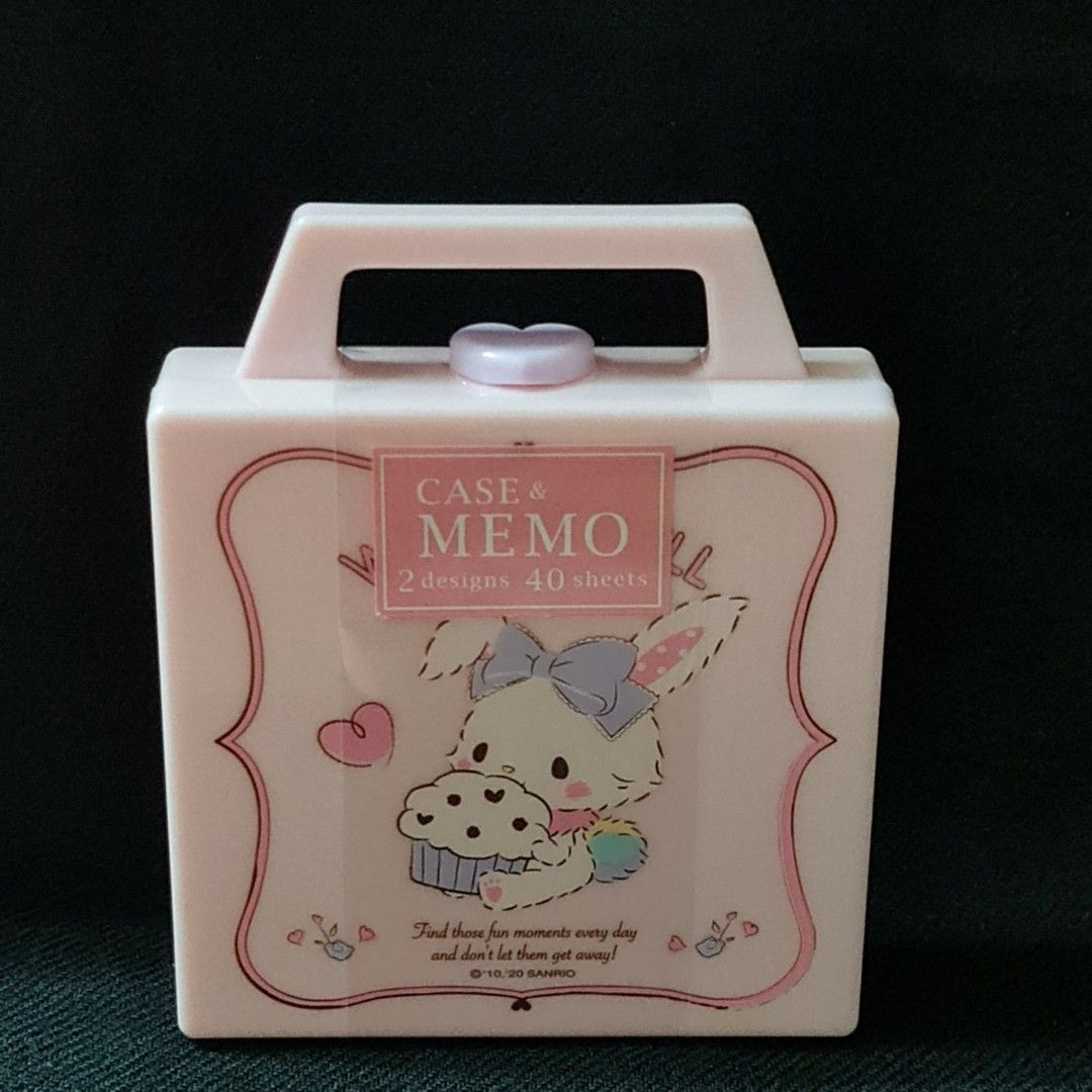 Original Sanrio Japan Puroland Wish Me Mell Rabbit Memo with Case ...