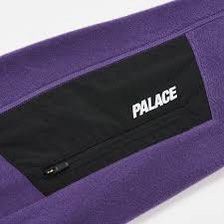 Palace Polartec 1/4 Zip Purple（已送洗買回去可直穿）