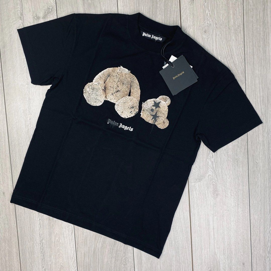 PALM ANGELS Kill The Bear Tee Black