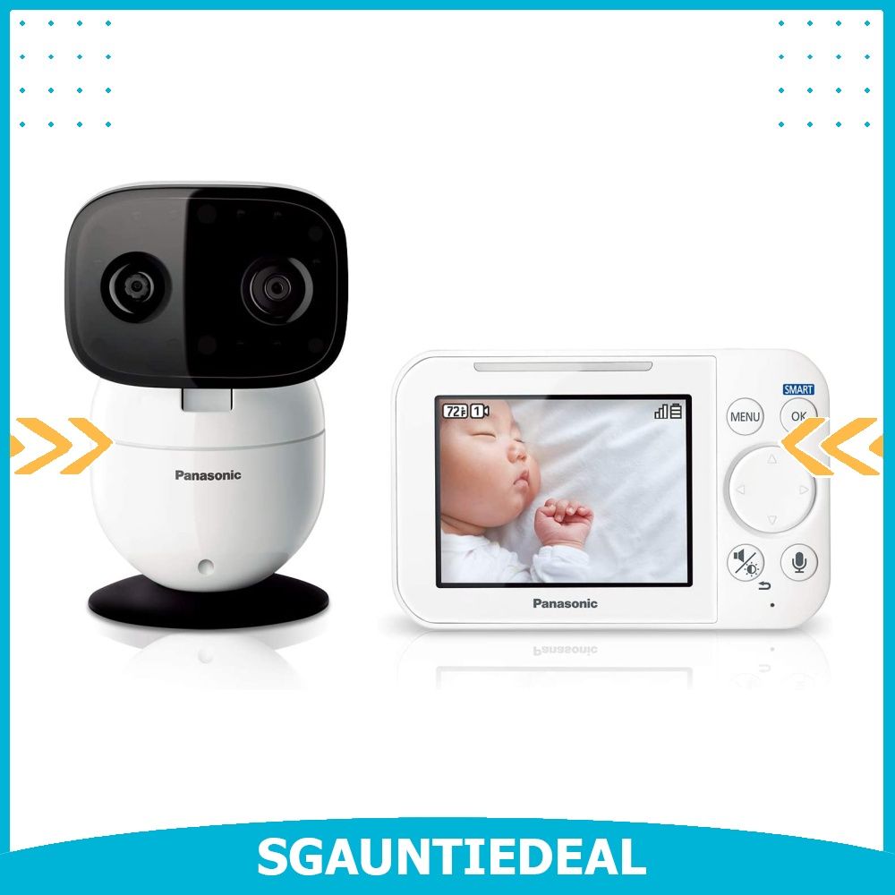 Panasonic Baby Monitor with Camera and Audio 3.5 Color Video