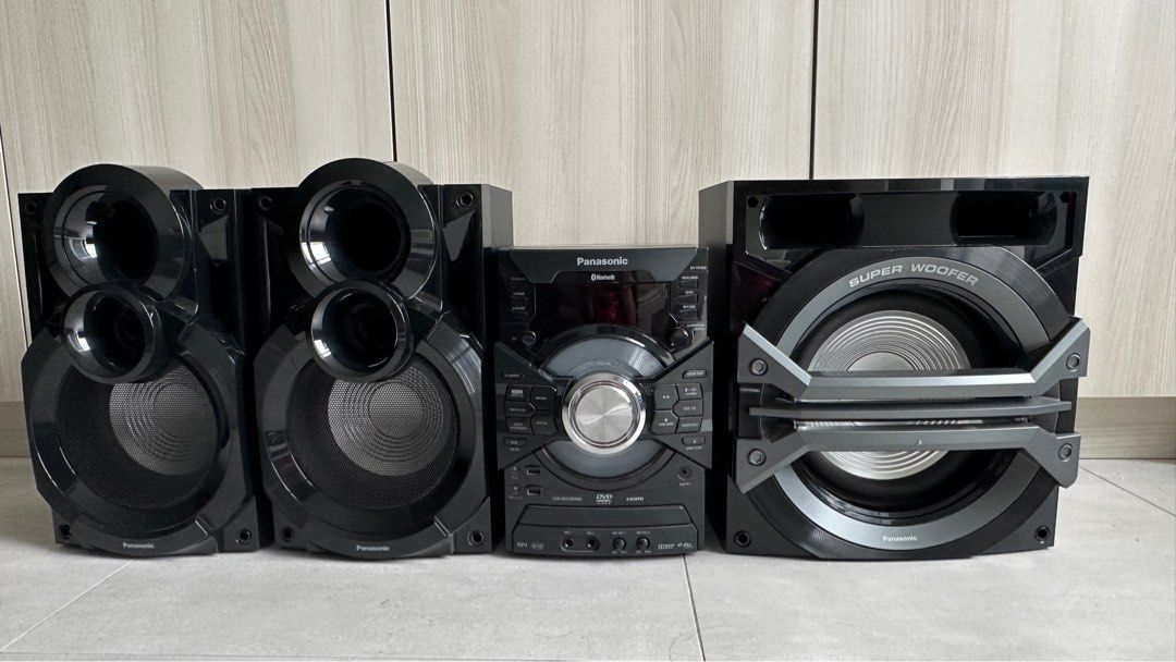 Panasonic Mini Hi Fi System Speaker SC VKX95 14850W 25CM Woofer