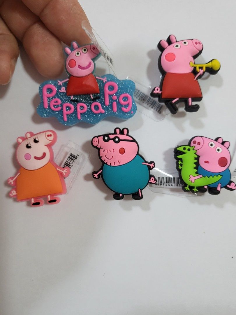 Peppa pig jibbitz