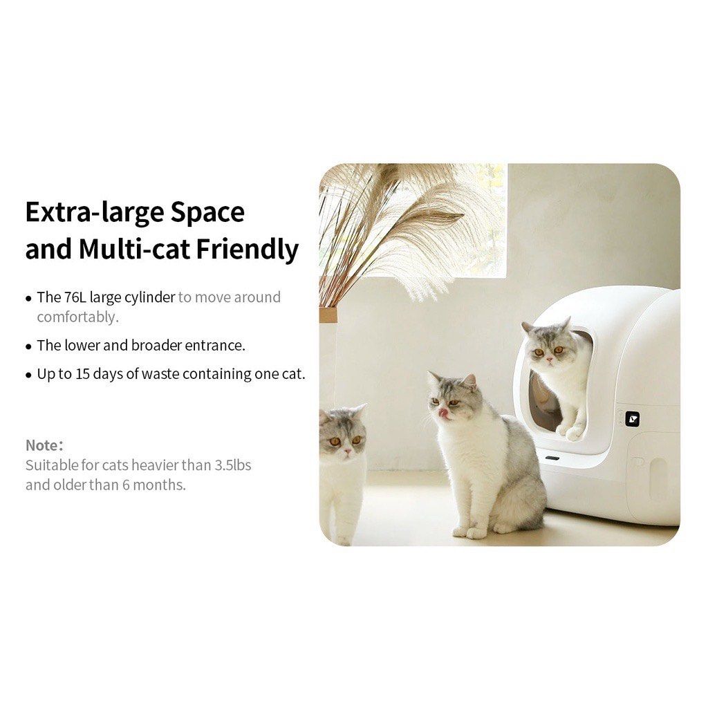 PETKIT PURA MAX SelfCleaning Automatic Cat Litter Box, Pet Supplies