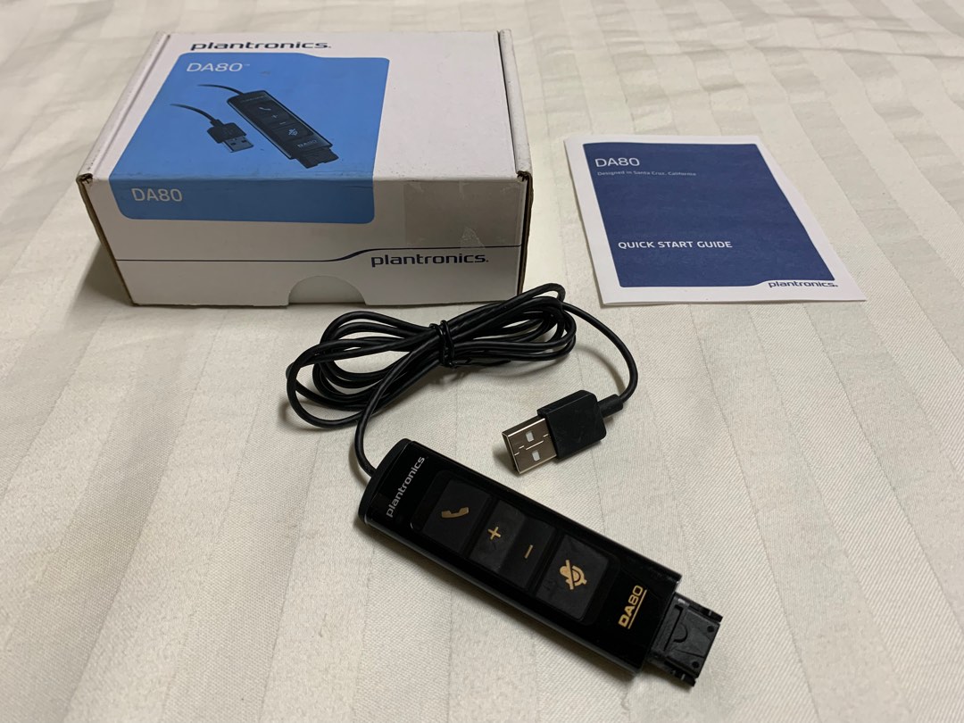 Plantronics da80 wireless best sale headset