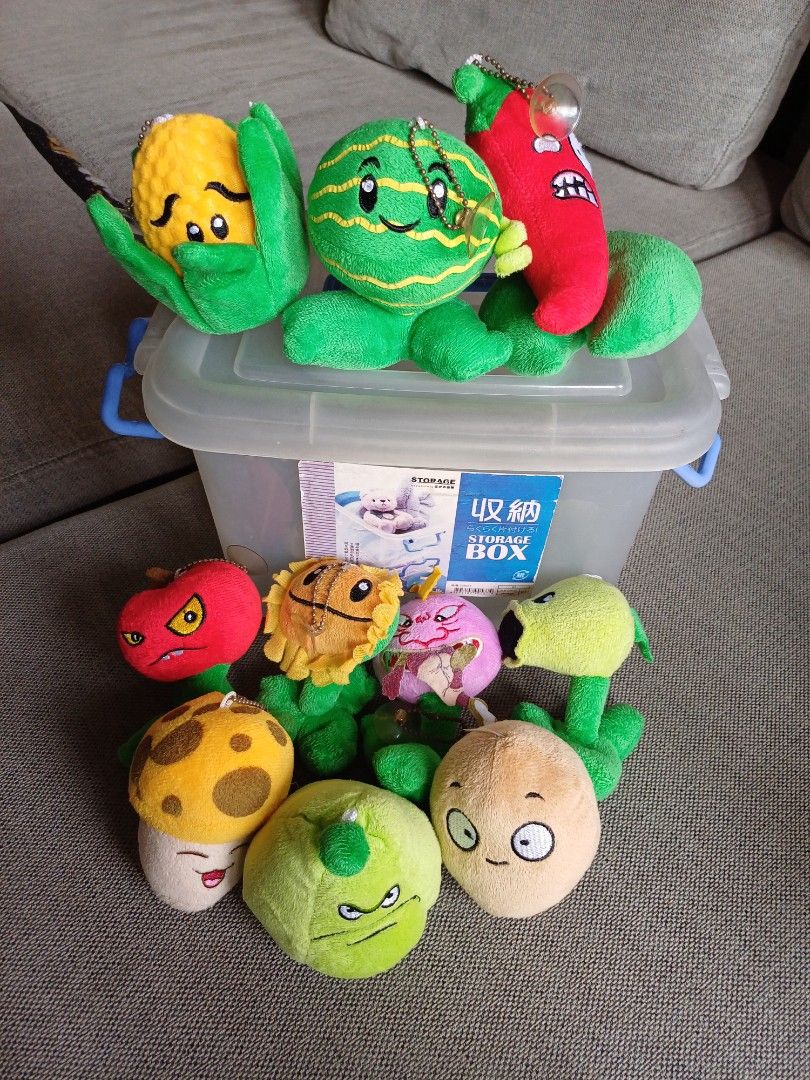Plants vs Zombies Plushies, Hobbies & Toys, Toys & Games on Carousell