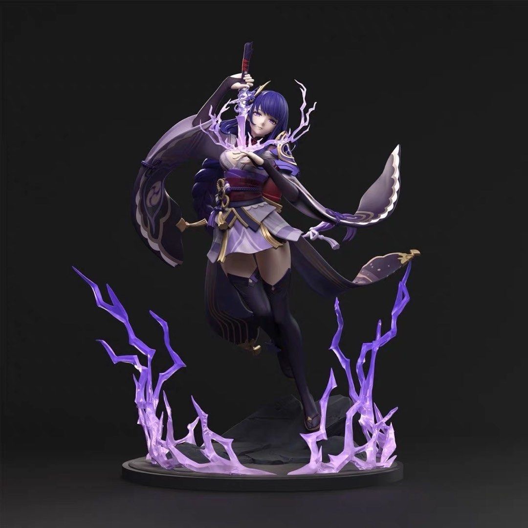 [PO] Genshin Shogun Raiden figurine, Hobbies & Toys, Memorabilia ...