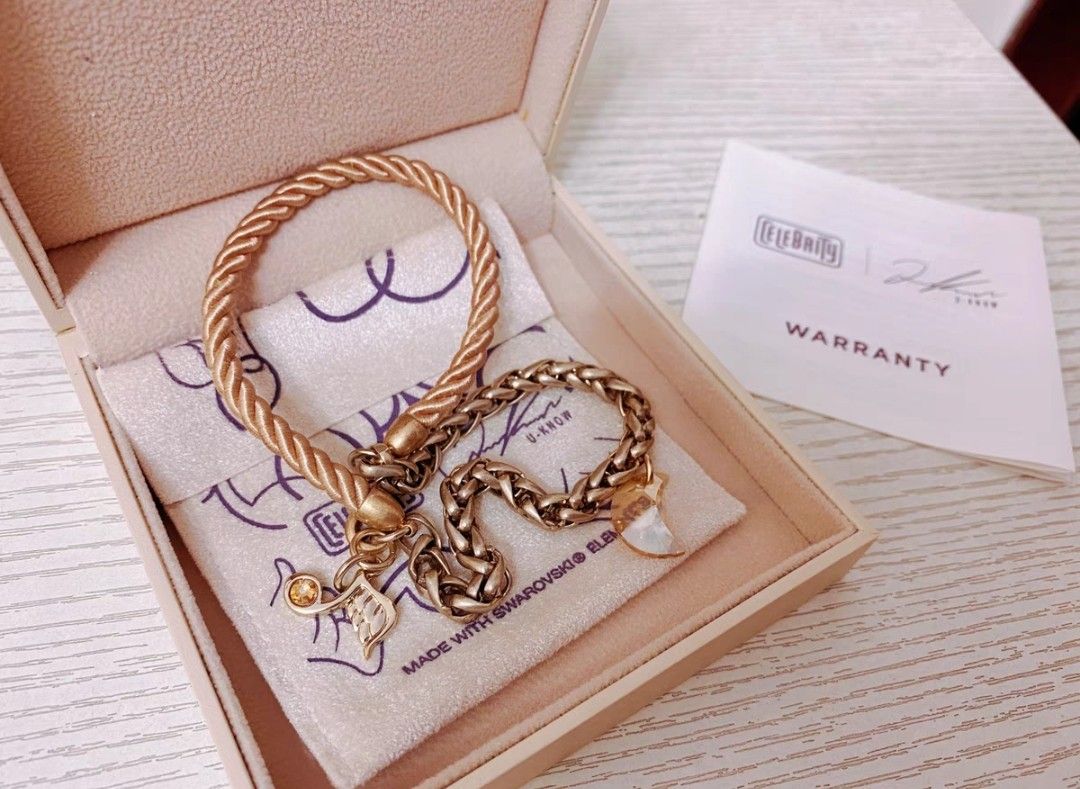 PO READ DESCRIPTION SWAROVSKI BRACELET DESIGN BY YUNHO TVXQ
