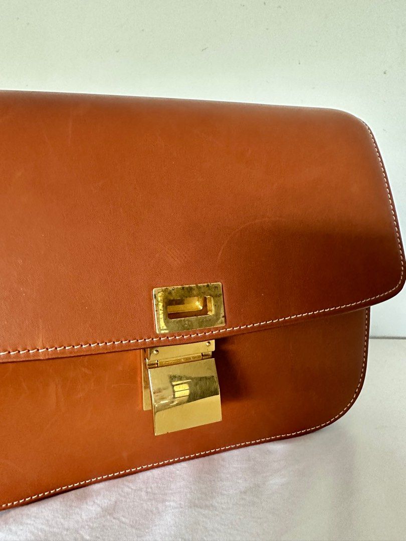 Preloved Celine Box Bag Medium Luxury Bags Wallets on Carousell